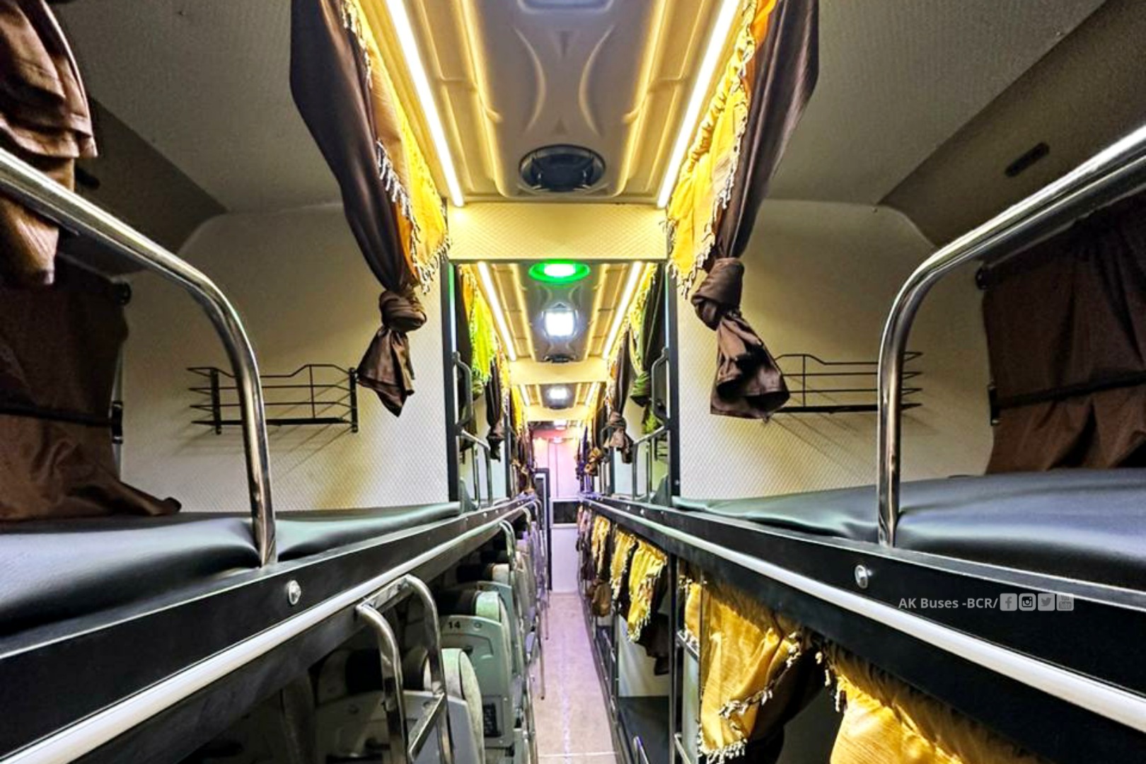 Silkey Bus Interior Photos