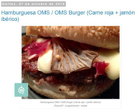 Recetas TOP10 de El Gastrónomo en octubre 2015 - ÁlvaroGP - Hamburguesa OMS - OMS Burger - Clemenza - El padrino - Minnesota Burger - Brunch