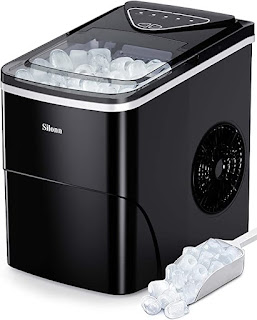 This is a picture of a contertop ice maker