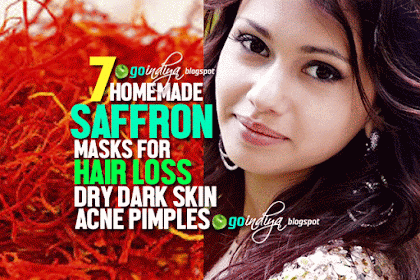 7 Homemade Saffron Masks for Hair loss, Dark skin, Acne, Dry & Dull skin
