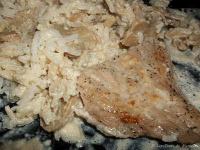 Escalopes de veau à la crème et aux champignons (voir la recette)