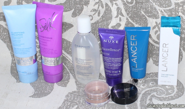 Contents, review and unboxing of the LookFantastic Beauty Box January 2016.