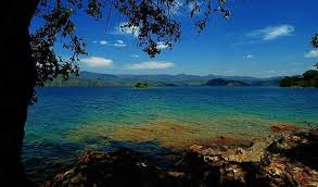 Lake Kivu is located on the border between the Democratic Republic of the Congo with Rwanda, in Central Africa.