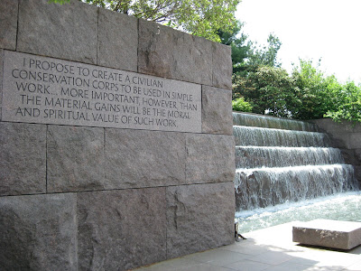 Picture: FDR Memorial Waterfall Washington, DC