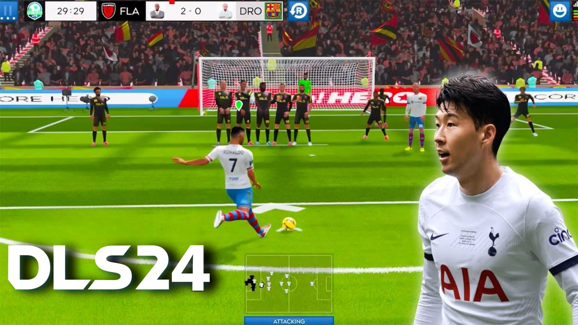 DLS 2024 Mod EA SPORTS FC 24 Mobile  Dream League Soccer 24 New Update  Offline & Online APK OBB 