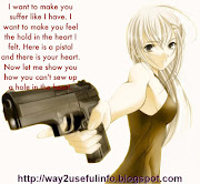 Collection of Funny Quotes images (funny quotes about friends anime girl with gun)