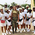 Most Endowed Female Soldier? Meet the Pretty Hot Army Officer Who is Rocking Lagos NYSC Camp (Photos)