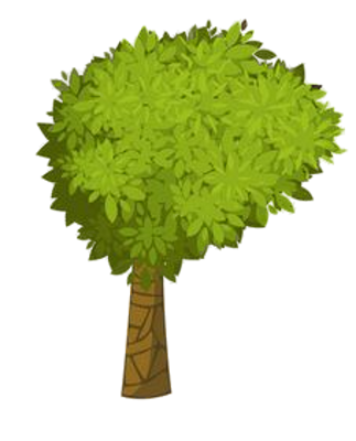 grass,нарисованное дерево,рисунок зелёного дерева с ветвистой кроной.скачать бесплатно на прозрачном фоне,клипарт