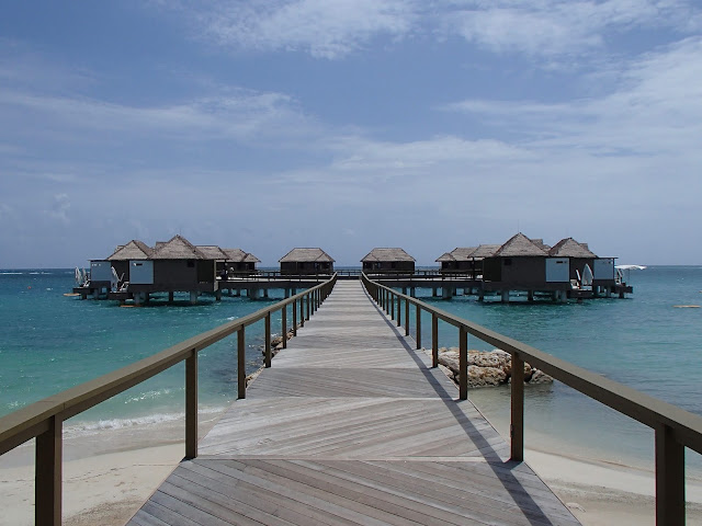 over-water bungalows