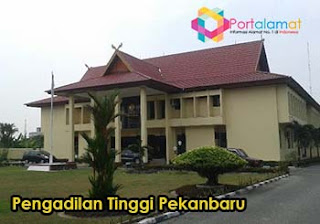 Alamat Pengadilan Tinggi Pekanbaru