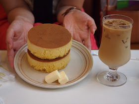 イワタ珈琲のホットケーキ