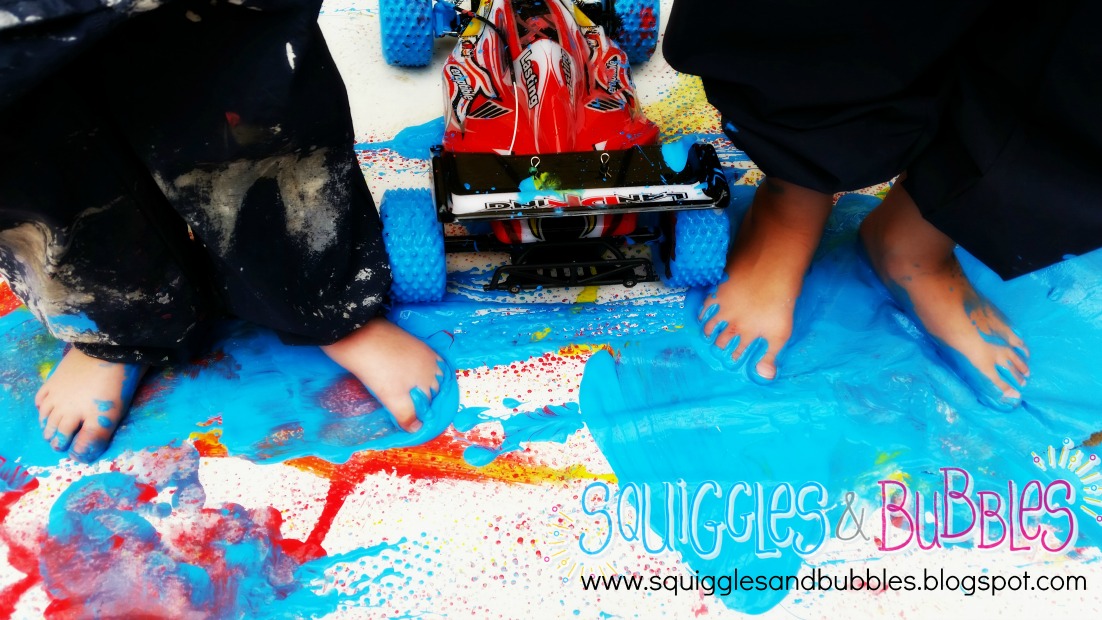 http://squigglesandbubbles.blogspot.com.au/2015/03/remote-control-vehicle-painting.html