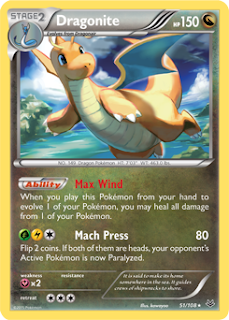 Dragonite Roaring Skies Pokemon Card