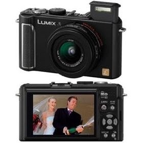 Panasonic DMC-LX3K 10.1MP Digital Camera with 2.5x Wide Angle MEGA Optical Image Stabilized Zoom (Black)