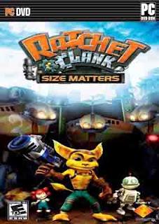 Ratchet & Clank Size Matters pc dvd front cover