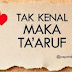 Serba-serbi Taaruf
