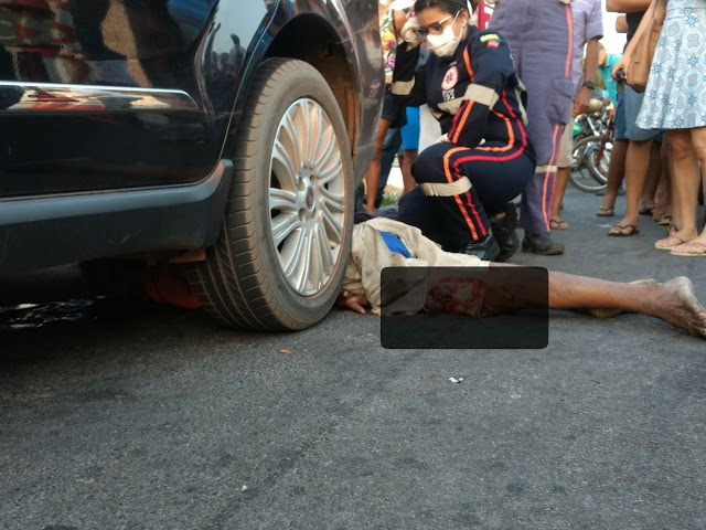 Homem é morto atropelado por carro em Parnaíba