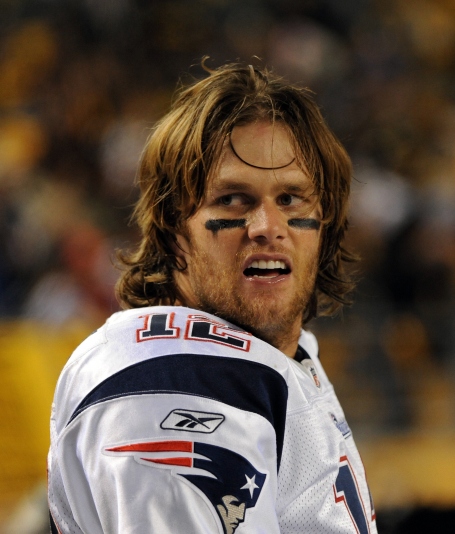 tom brady long hair pictures. haircut tom brady hair