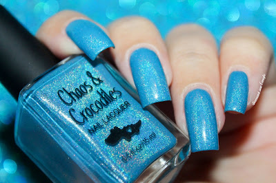 Swatch of the nail polish "City in The Clouds" from Chaos & Crocodiles