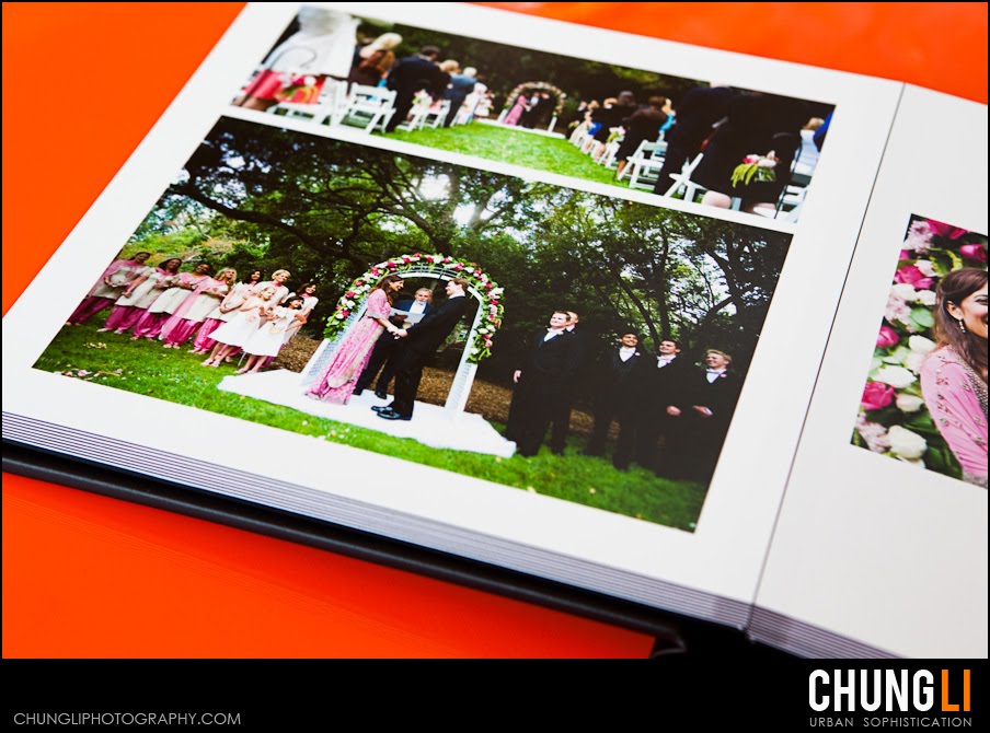 san francisco wedding photographer flush mount wedding album