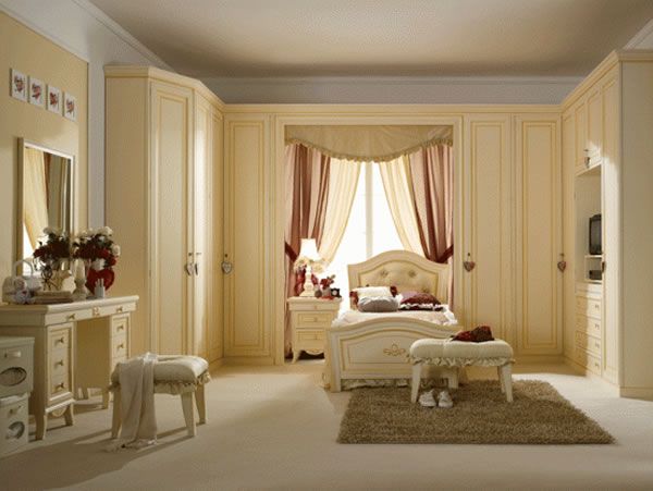 Girls Bedroom Design Idea of Luxury and Classic by Pm4-4