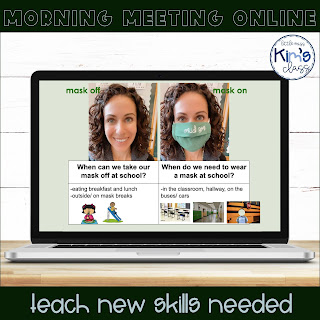 Tips for morning meeting during online learning