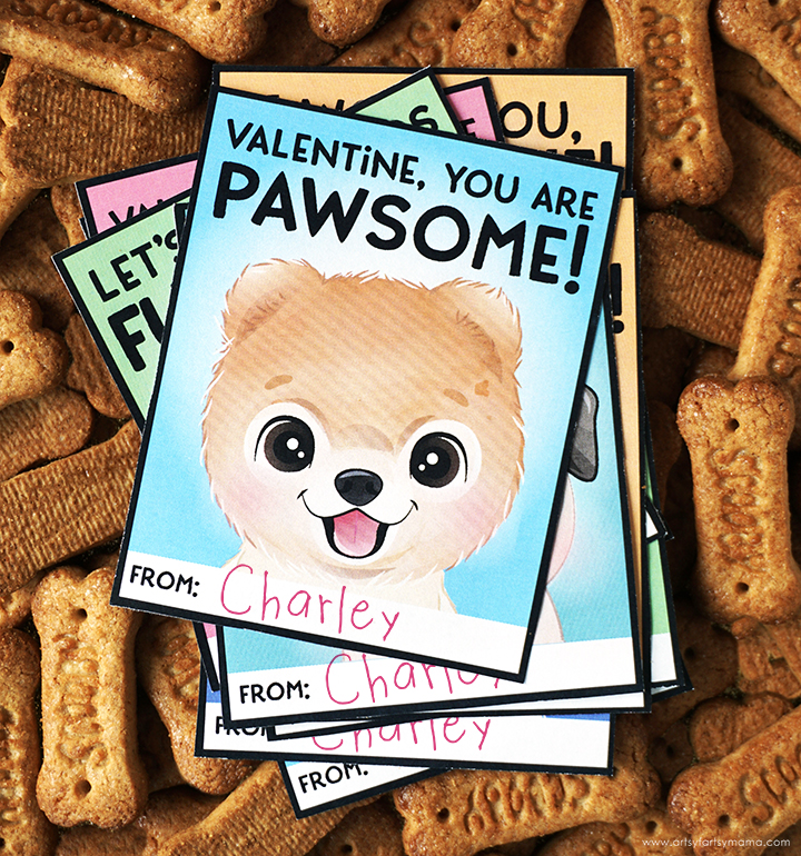 Free Printable Puppy Valentines Day Cards