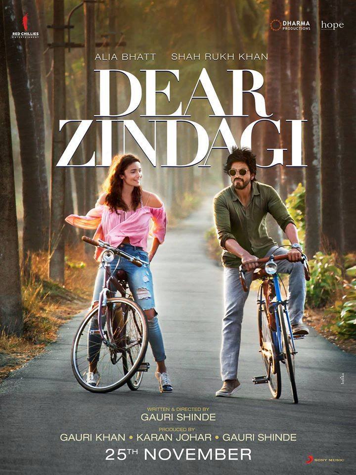 SRK New Next release film name, Dear Zindagi Release date: 25 Nov 2016, Upcoming movie of gauri shinde poster, Shah Rukh Khan, alia bhatt 2016-17 All film Release date