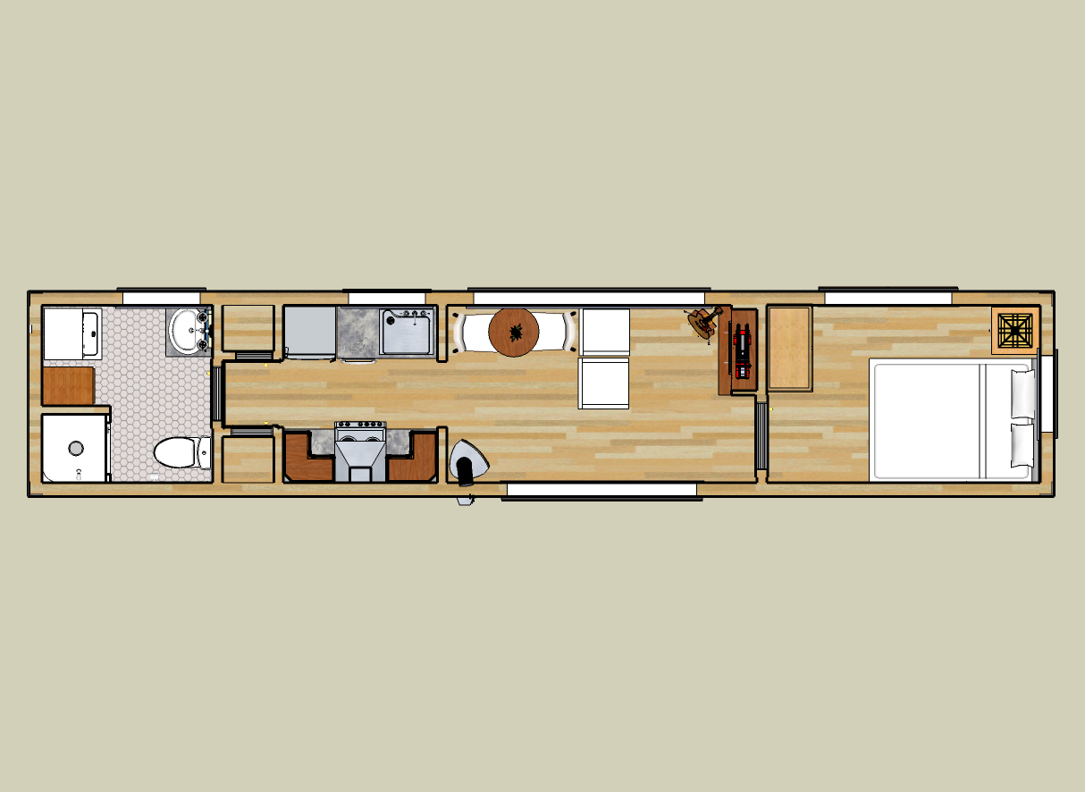 Floor Plan For 8 X 40 Shipping Container Home  myideasbedroom.com