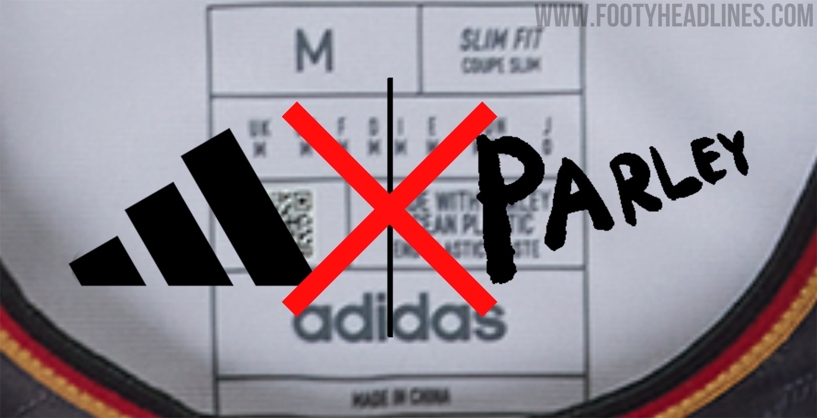 Raadplegen Bekentenis Verloren Report: Adidas Authentic 2022 World Cup Kits Feature 0% Parley Ocean  Plastic - Parley to End Cooperation? - Footy Headlines