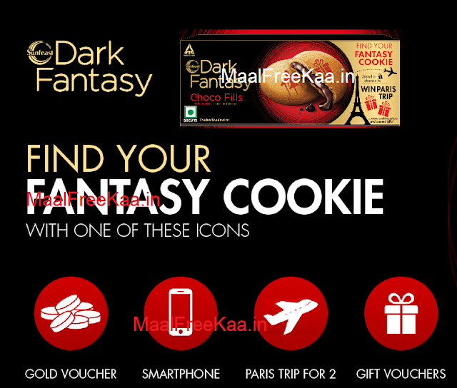 Sunfeast Dark Fantasy Contest Win Gold Smartphone and more