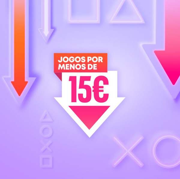 Campanha “Jogos por menos de 15€” também arranca hoje na PlayStation Store
