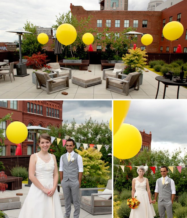 rooftop wedding by bella grace studios