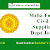 Maha Food Civil Supplies Dept Jobs 2018