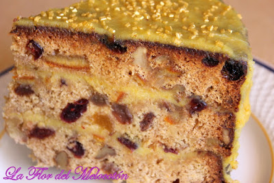 Fruit cake de Navidad