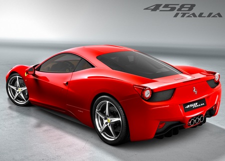 rest to 100 km h Ferrari 458 Italy only takes less than 34 seconds