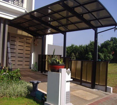 Desain Carport Rumah Minimalis 