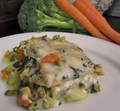 Vegetable Lasagna White Sauce Recipe