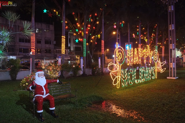 A colorful South Cotabato Provincial Capitol this Christmas