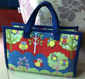 My quilted Dainty Tote Bag