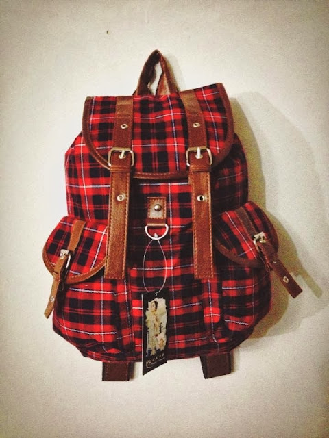 TARTAN BACKPACK