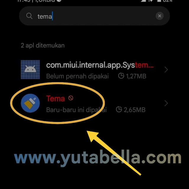 memunculkan kembali ikon aplikasi tema Xiaomi