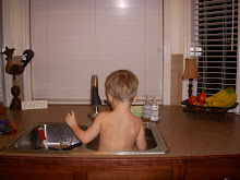 Jackson likes doing the dishes.