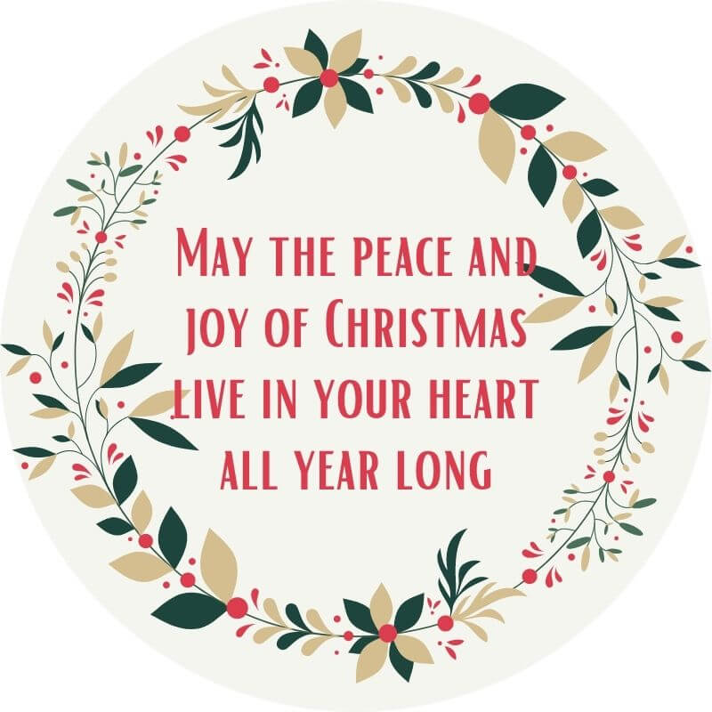 Christmas Card Sayings Quotes & Wishes
