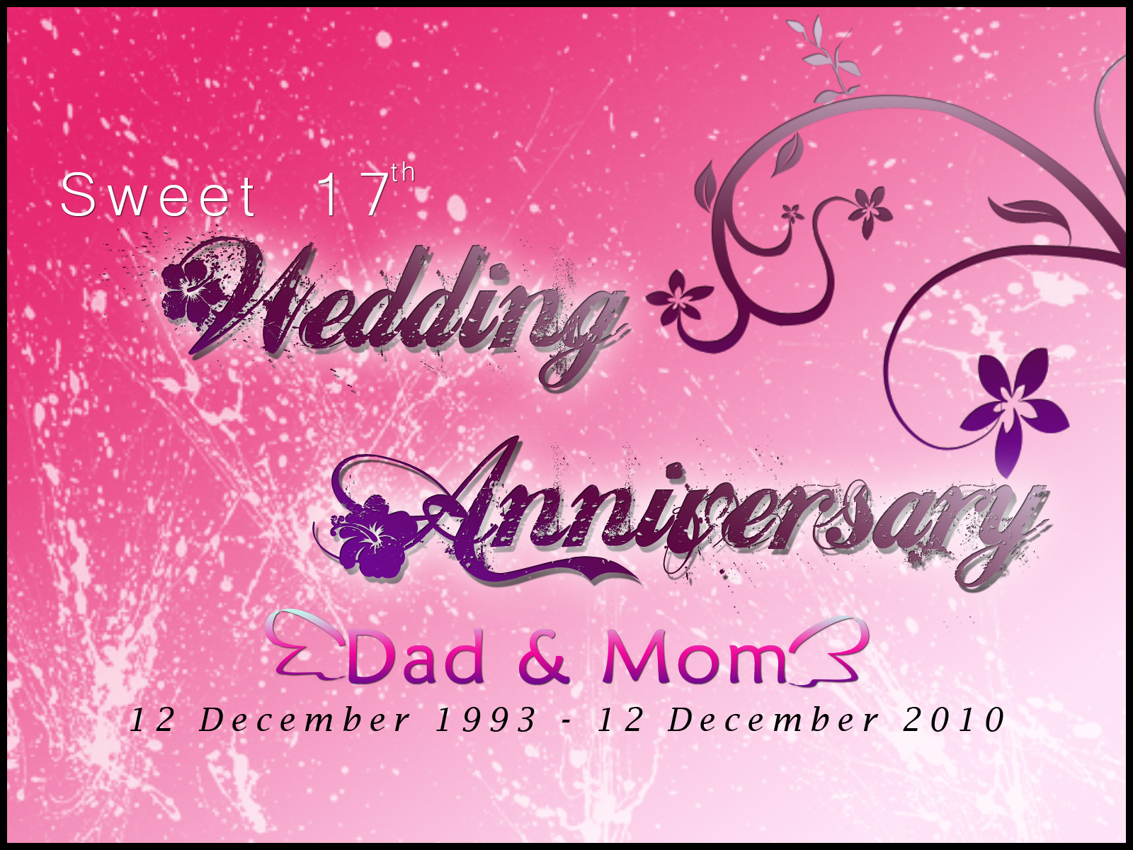 Adiheikals BLOG WEDDING ANNIVERSARY MY MOM DAD