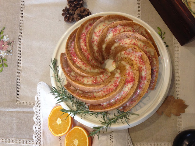 bundt cake de naranja