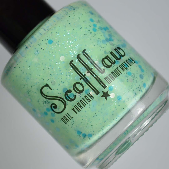 teal nail polish