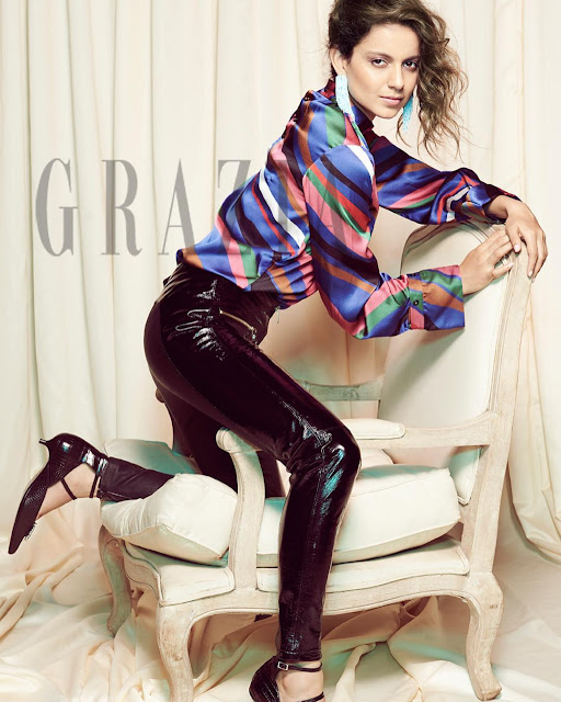 Kangana Ranaut Hot Pic for Grazia Magazine India October 2017