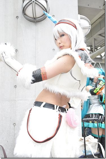 monster hunter cosplay - kirin from comiket 2010