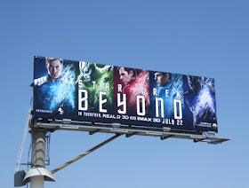 Star Trek: Beyond movie billboard
